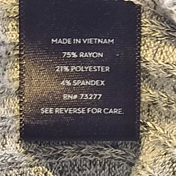 Simply Vera, Vera Wang Light Gray Heather Pullover Top Women's XL - Picture 10 of 12